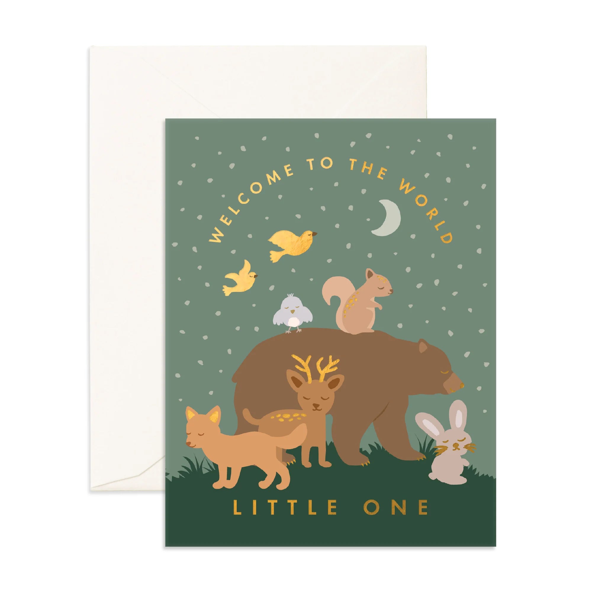 Little One Woodland Greeting Card