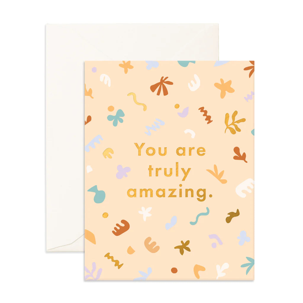 Truly Amazing Fresco Greeting Card