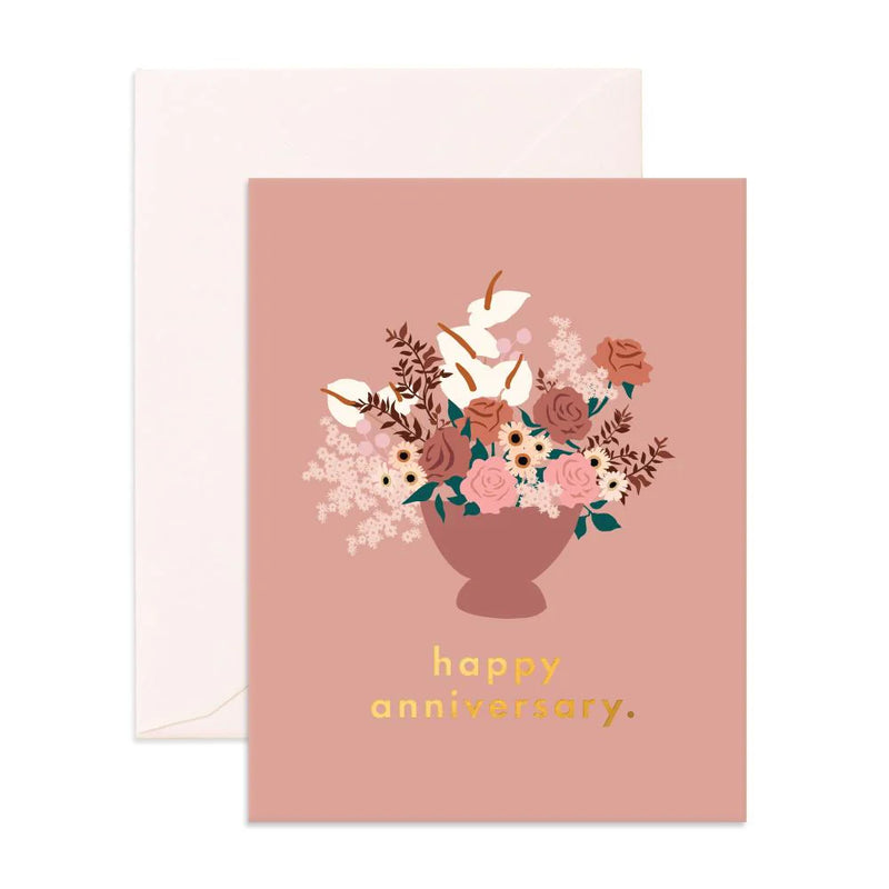 Anniversary Still Life Greeting Card