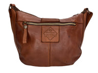 Imani Leather Crossbody Bag | Cognac