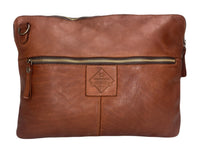 Presley Leather Laptop Case | Cognac