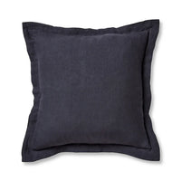 Riley Slate Linen Feather Cushion