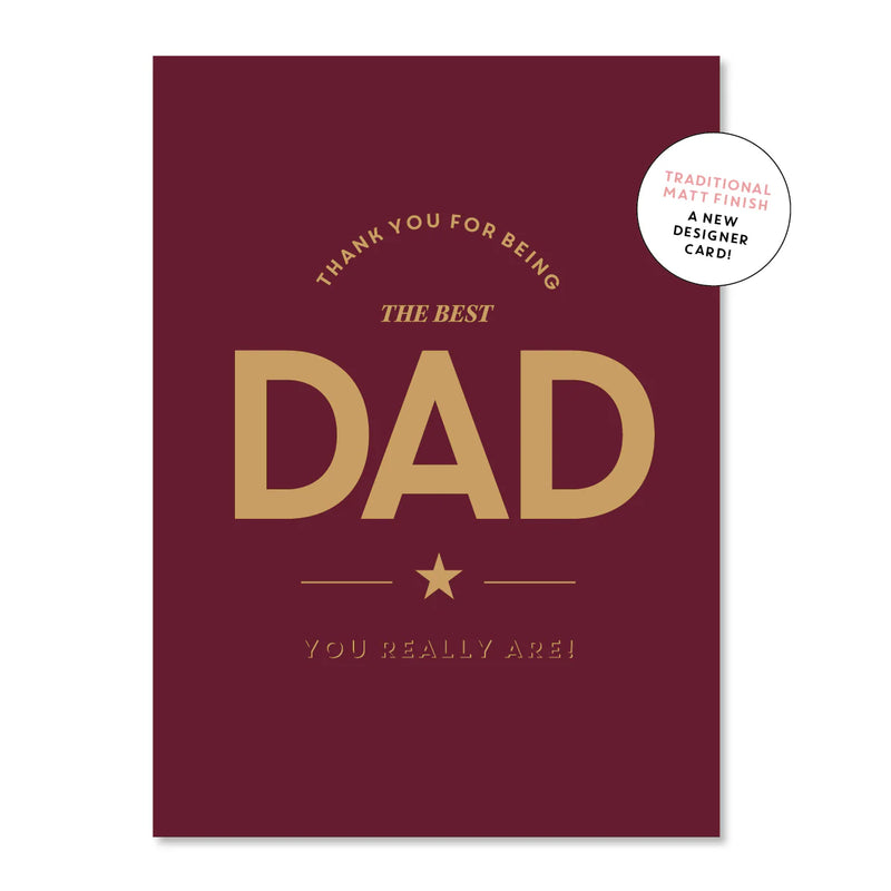 The Best Dad | Greeting Card