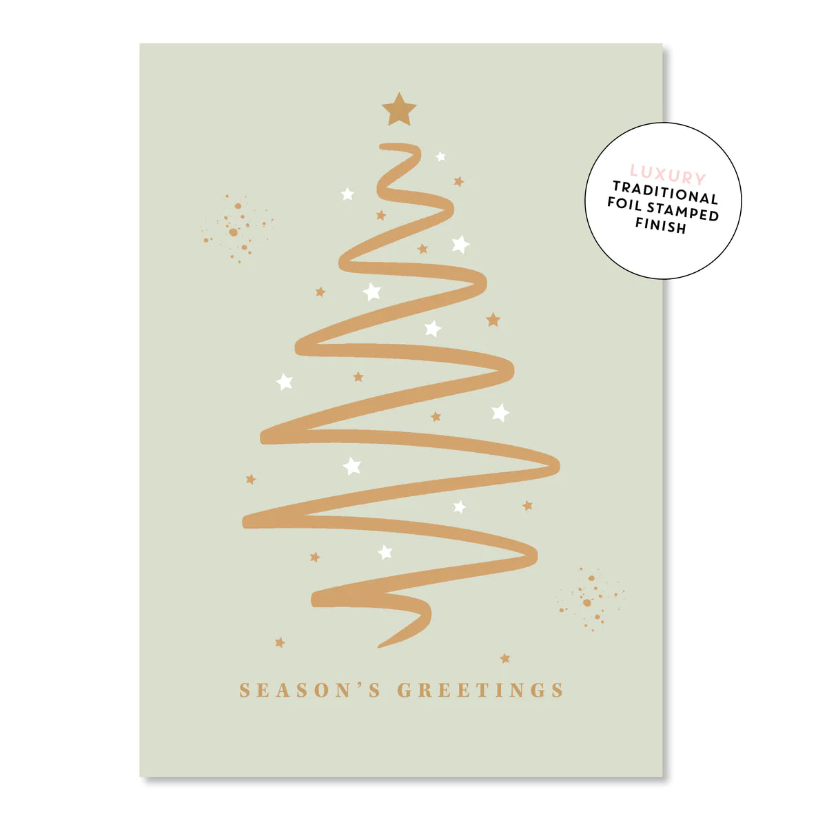 Season's Greetings Tree | Christmas Card