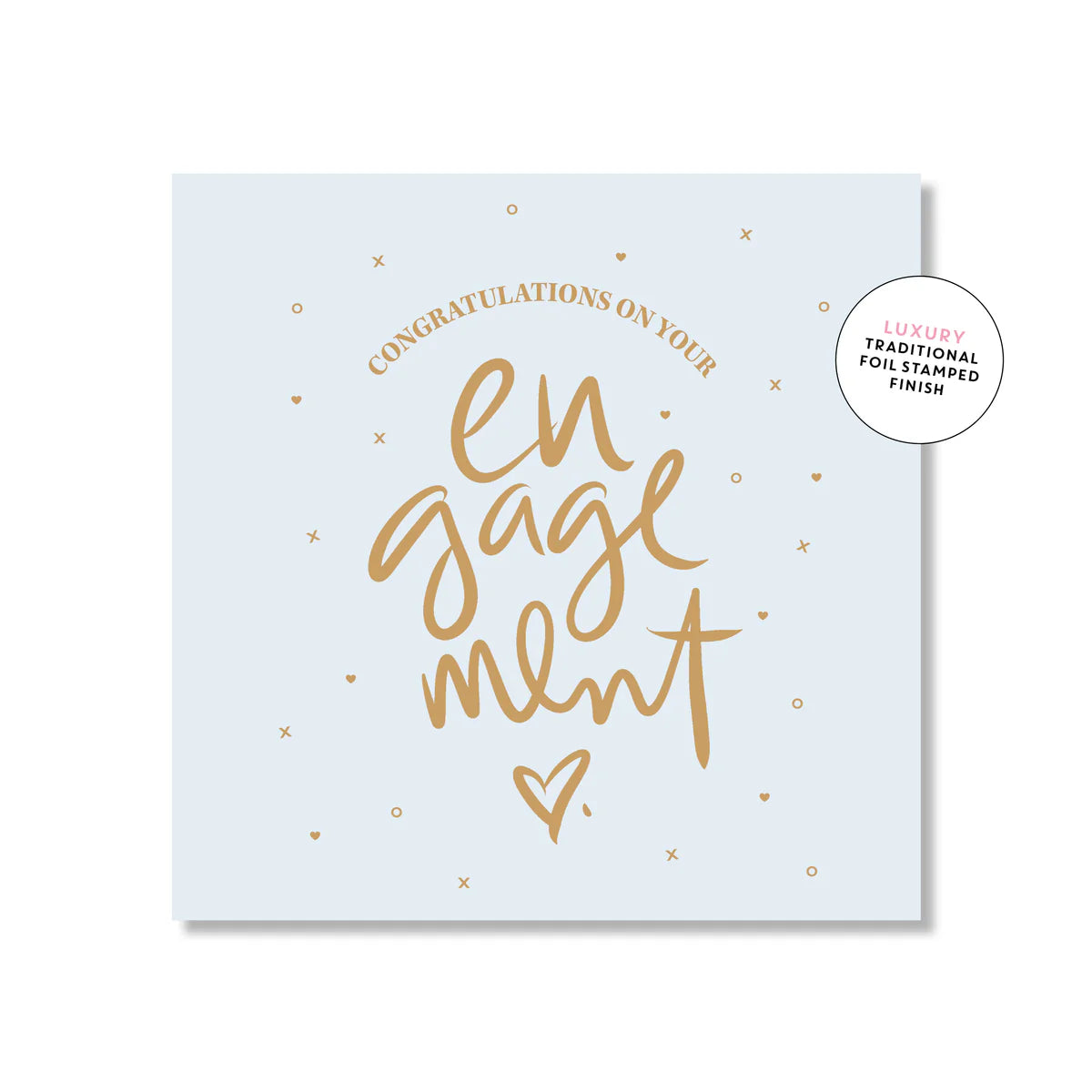 Engagement Square | Greeting Card