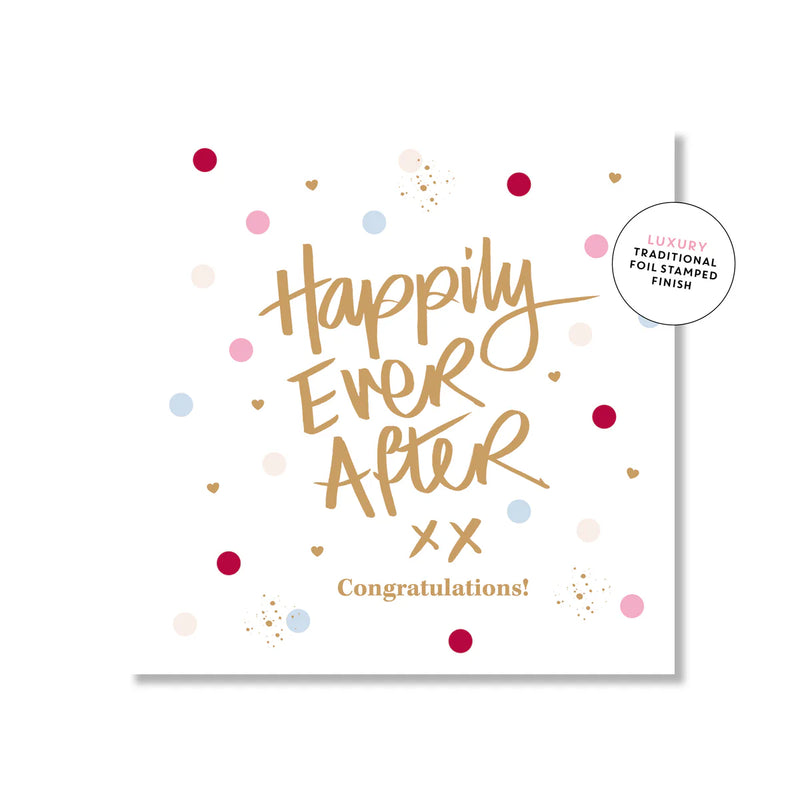 Happily Ever After Square | Greeting Card