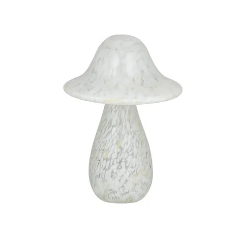 Mottie Glass Mushroom Sculpture