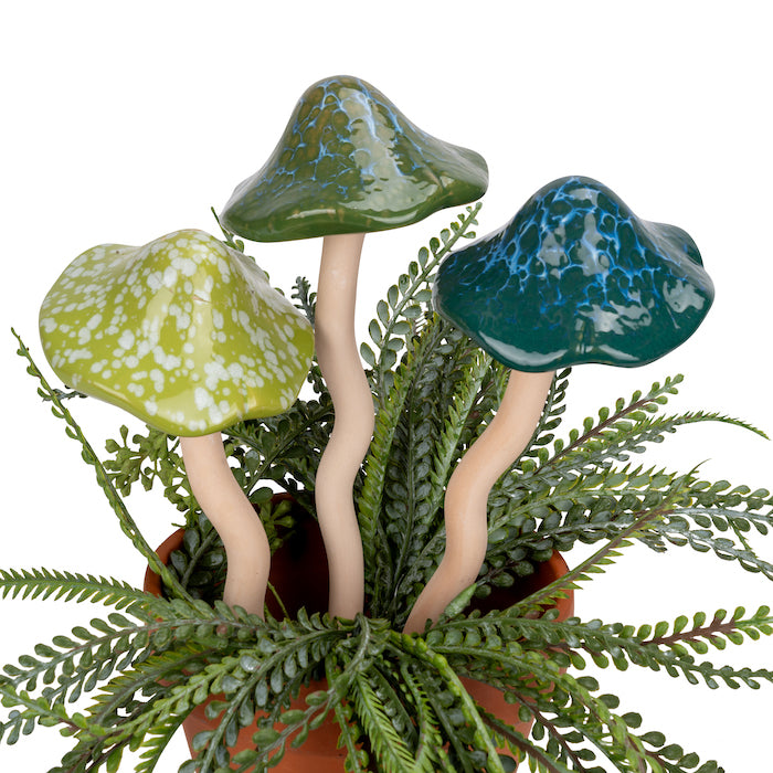 Mushroom Ceramic Green