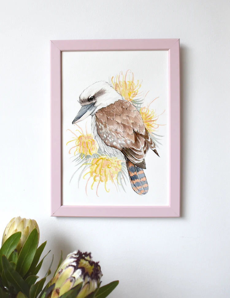 Merry Kookaburra A3 Giclee Print