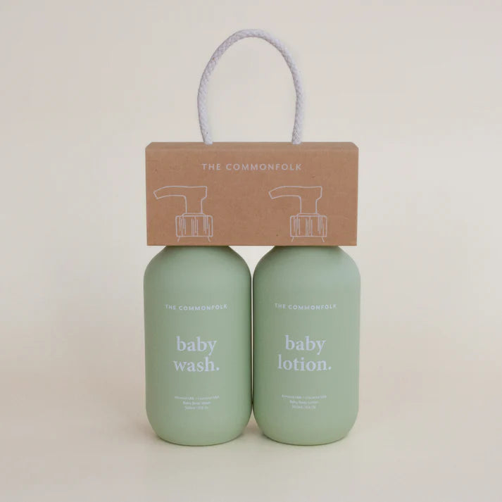 Keep It Simple Baby Wash + Lotion Kit | Sage