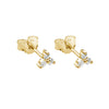 Trinity Studs | 18KT Yellow Gold Plate