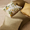 Kyra Green Block Print Cushion