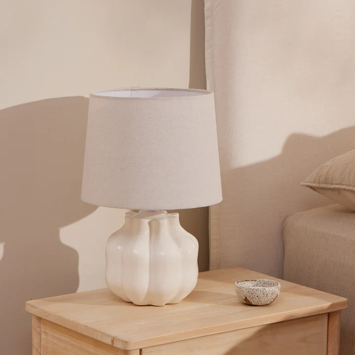 Somerset White Lamp