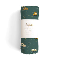 Trucks Organic Muslin Wrap Swaddle