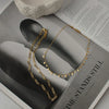 Anchor Choker | 18KT Yellow Gold Plate