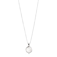 Garland Silver Moonstone Necklace