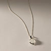 Garland Silver Moonstone Necklace