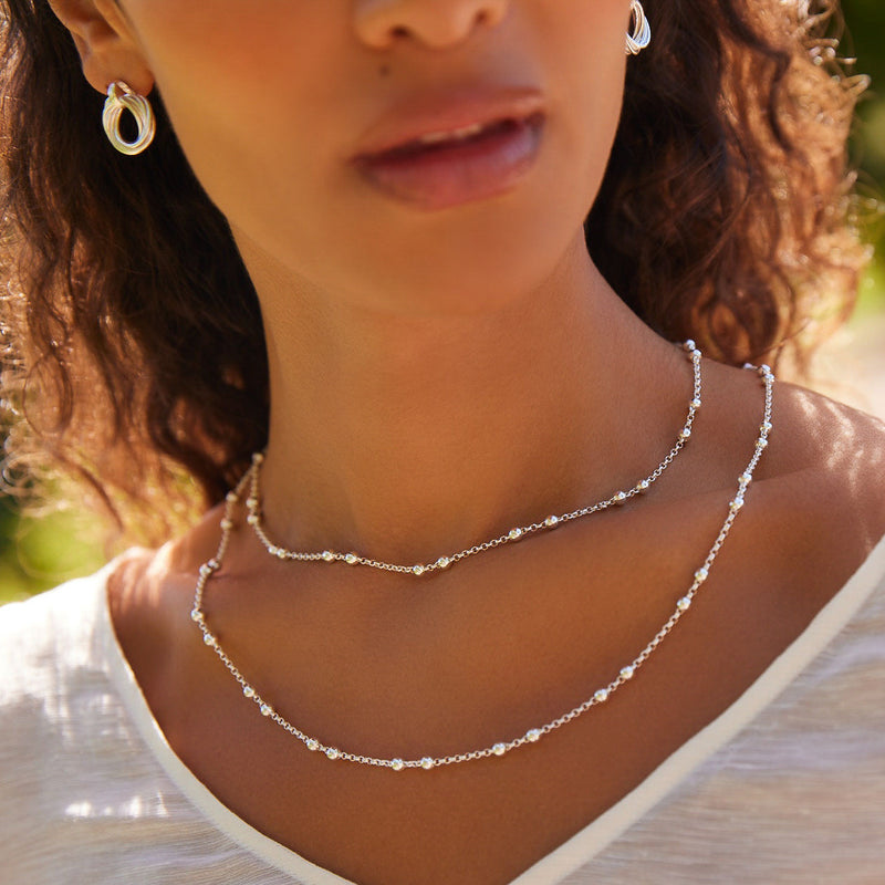 Mattina Necklace (60cm) | Sterling silver