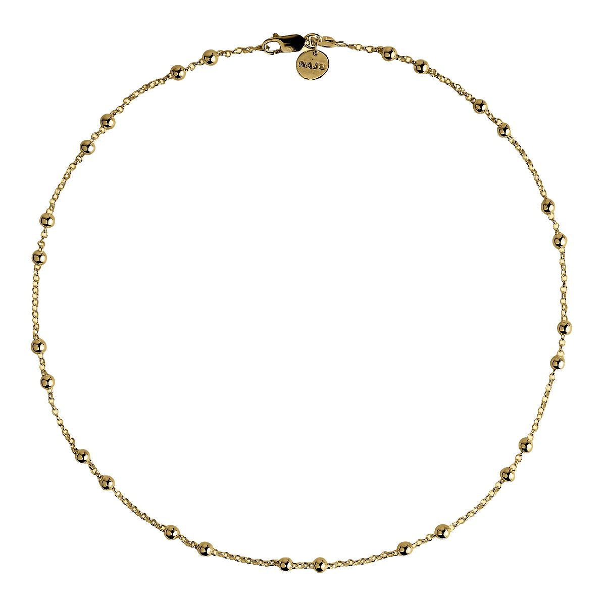 Mattina Necklace (45cm) | Yellow Gold