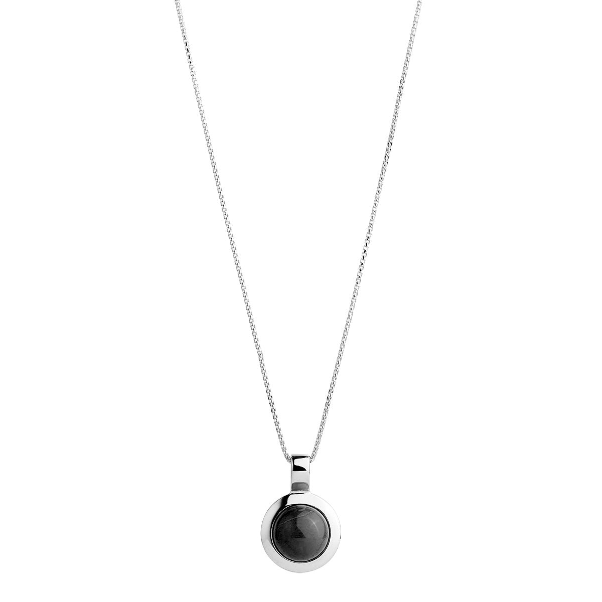 Husk Onyx Small Necklace (45cm+ext)