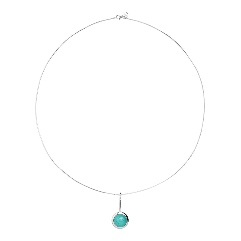 Husk Turquoise Large Necklace (80cm)