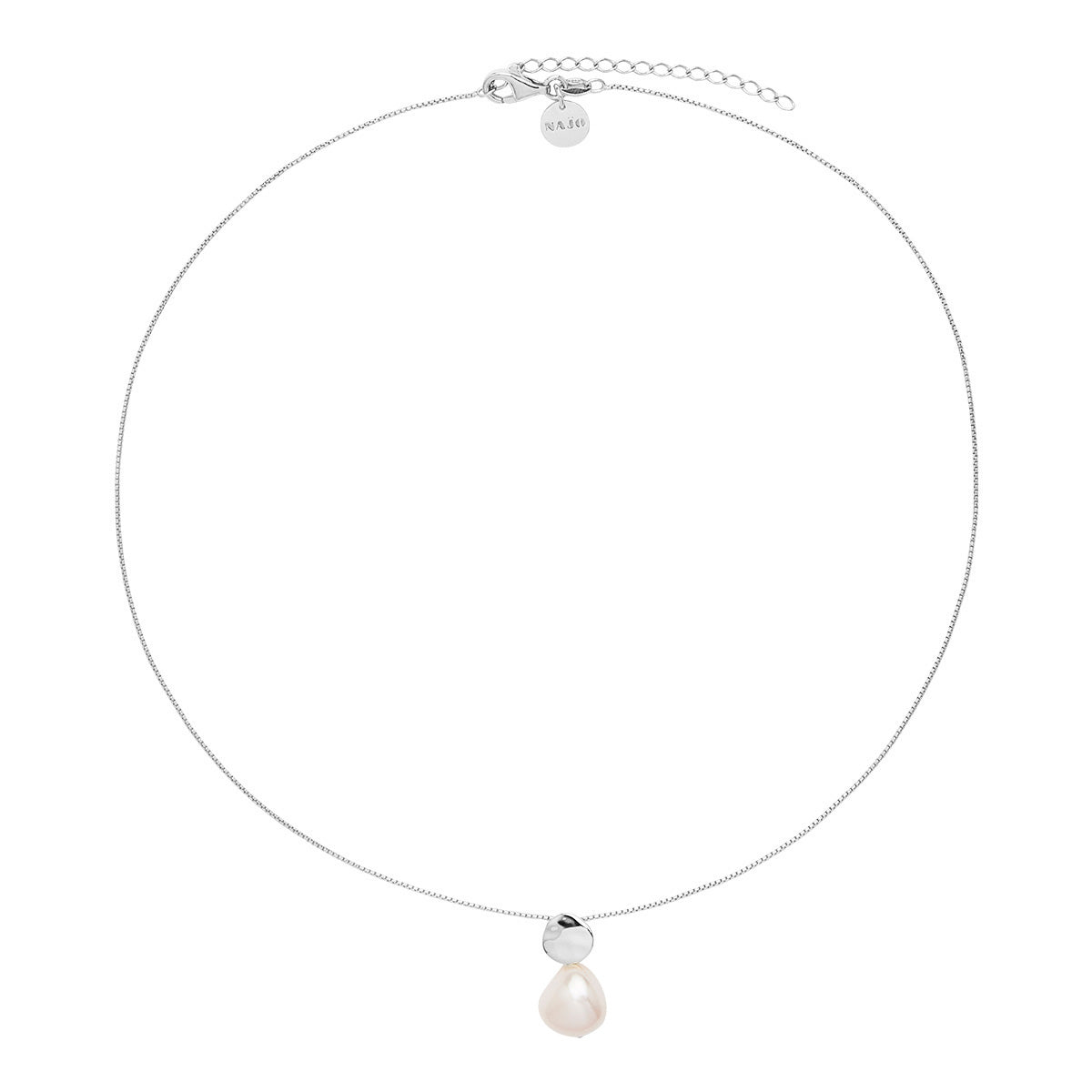 Renaissance Pearl Necklace | Sterling Silver