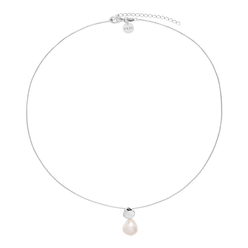 Renaissance Pearl Necklace | Sterling Silver