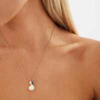 Renaissance Pearl Necklace | Sterling Silver