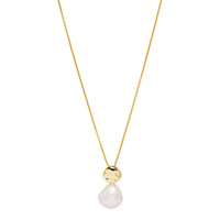 Renaissance Pearl Necklace | Yellow Gold