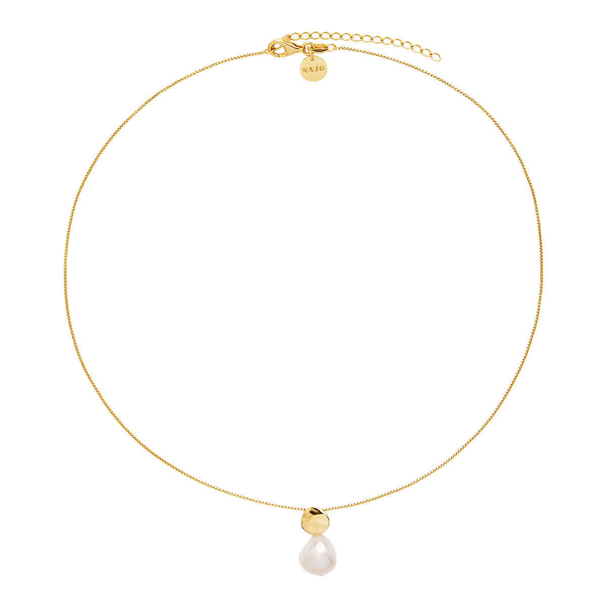 Renaissance Pearl Necklace | Yellow Gold