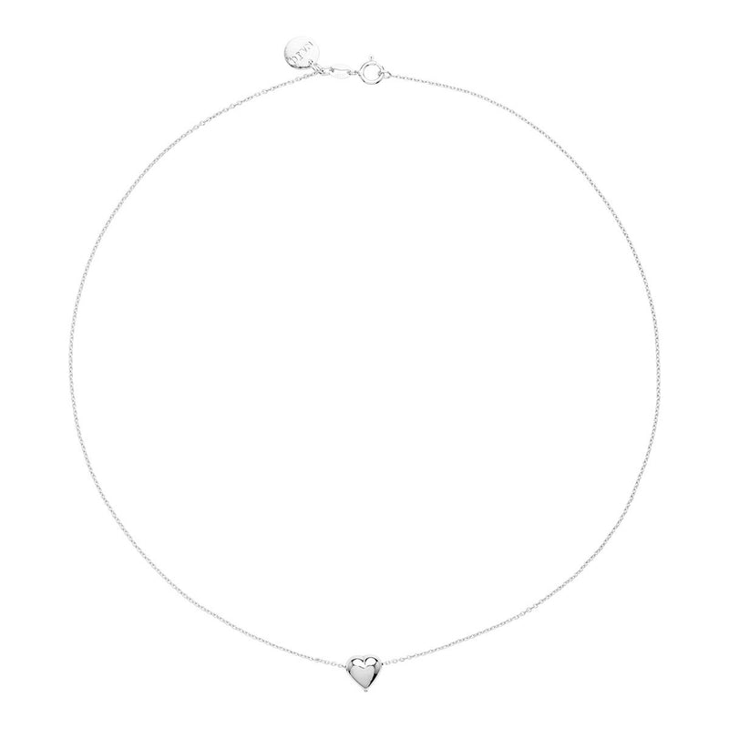 Amore Charm Necklace | Sterling Silver