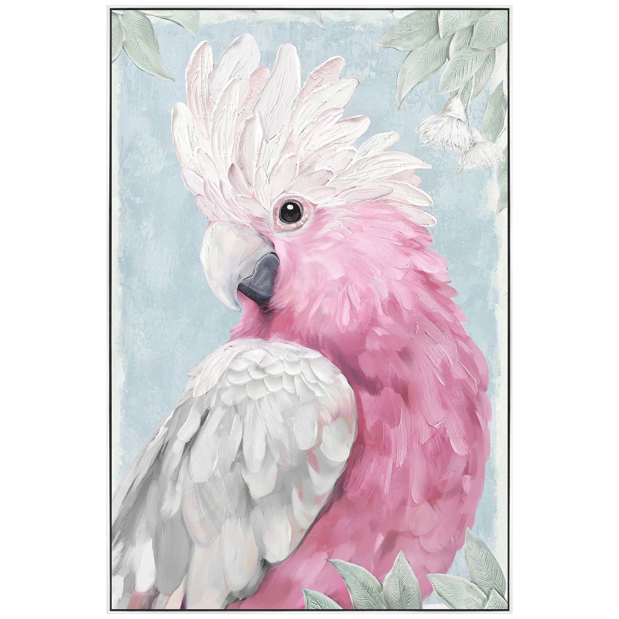 Galah-palooza Painting | Framed Canvas | 62x92cm