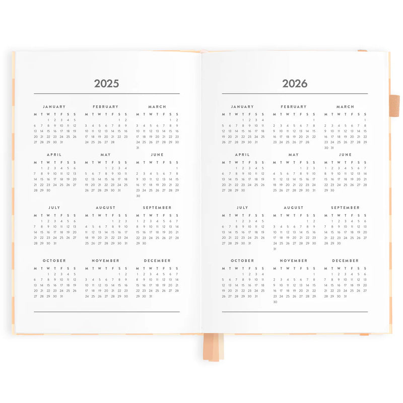 2025 A5 Horizontal Planner | Salmon Check