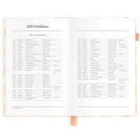 2025 A5 Horizontal Planner | Salmon Check