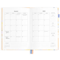 2025 Vertical Planner A5 | Botanika Peach