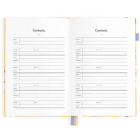 2025 Vertical Planner A5 | Botanika Peach