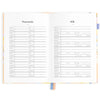 2025 Vertical Planner A5 | Botanika Peach