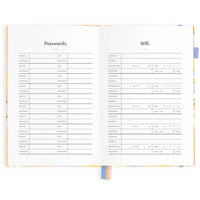 2025 Vertical Planner A5 | Botanika Peach