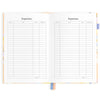 2025 Vertical Planner A5 | Botanika Peach