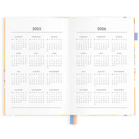 2025 Vertical Planner A5 | Botanika Peach