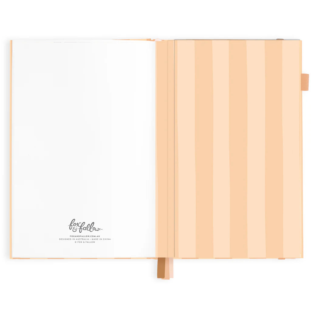 2025 A5 Vertical Planner | Corsica Stripe