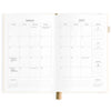 2025 A5 Horizontal Planner | Creme