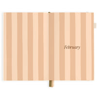 2025 A5 Horizontal Planner | Creme