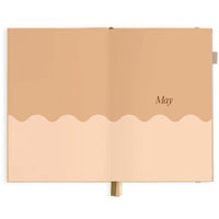 2025 A5 Horizontal Planner | Taupe