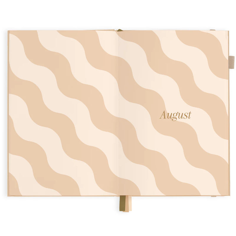 2025 A5 Horizontal Planner | Taupe