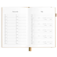 2025 A5 Horizontal Planner | Taupe