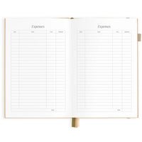 2025 A5 Horizontal Planner | Taupe