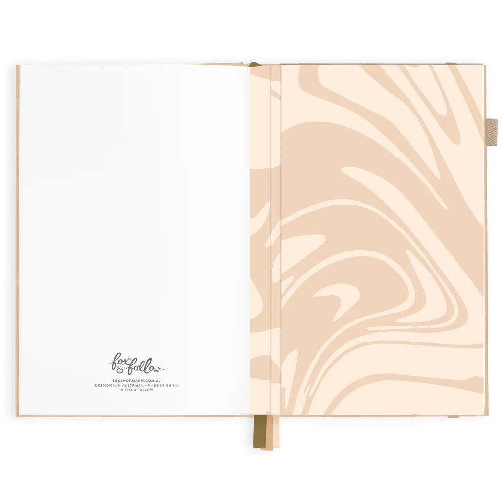 2025 A5 Horizontal Planner | Taupe