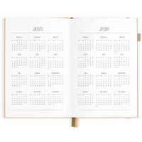 2025 A5 Horizontal Planner | Taupe