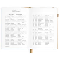 2025 A5 Horizontal Planner | Taupe